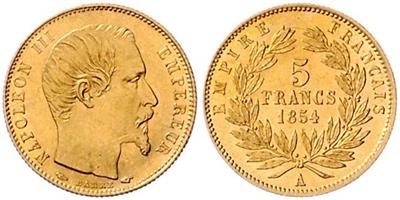 Napoleon III. 1852-1870 GOLD - Münzen und Medaillen