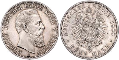 Preussen, Friedrich III. 1888 - Coins and medals