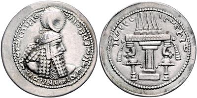 Sasaniden - Monete e medaglie
