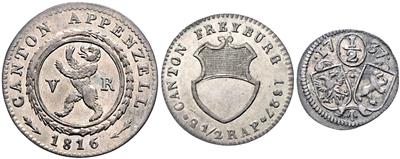 Schweizer Kantone - Mince a medaile