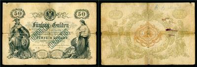 Staats-Central-Cassa, 10 Gulden 1866 - Mince a medaile