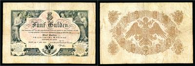 Staats-Central-Cassa, 5 Gulden 1866 - Münzen und Medaillen