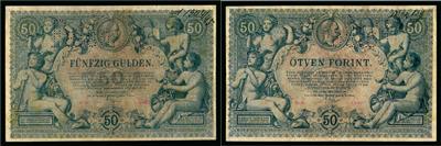 Staats-Central-Cassa, 50 Gulden 1884 - Coins and medals