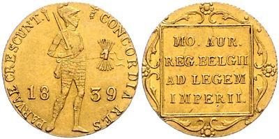 Willem I. 1815-1840 GOLD - Münzen und Medaillen