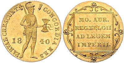 Willem I. 1815-1840 GOLD - Coins and medals