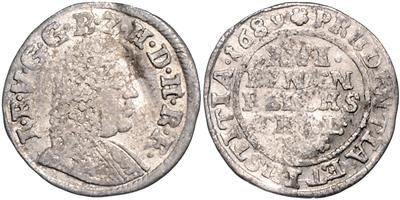 Bistum Hildesheim, Jobst Edmund von Brabeck 1688-1702 - Coins, medals and paper money