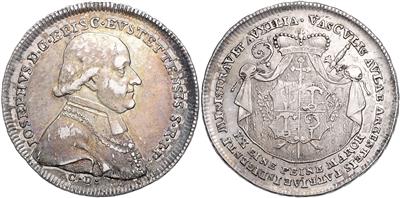 Eichstädt, Joseph Graf von Stubenberg 1790-1802 - Monete, medaglie e cartamoneta