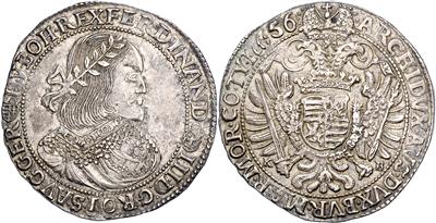 Ferdinand III. - Coins, medals and paper money