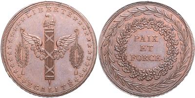Frankreich, Paix et Force 1793 - Monete, medaglie e cartamoneta