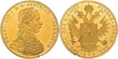 Franz Josef I. GOLD - Mince, medaile a papírové peníze