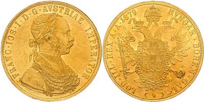 Franz Josef I. GOLD - Mince, medaile a papírové peníze