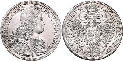 Karl VI. 1711-1740 - Monete, medaglie e cartamoneta