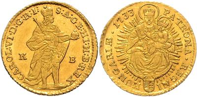 Karl VI. GOLD - Monete, medaglie e cartamoneta