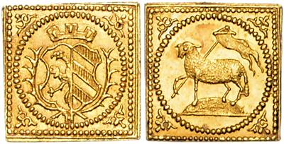 Nürnberg, GOLD - Münzen, Medaillen und Papiergeld