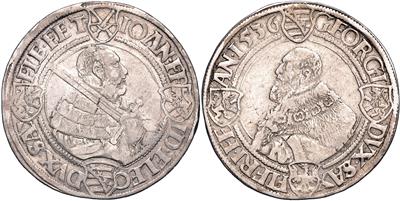 Sachsen A. L., Johann Friedrich und Georg 1534-1539 - Monete, medaglie e cartamoneta