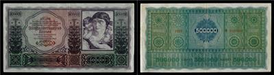 500.000 Kronen 1922 - Monete, medaglie e cartamoneta