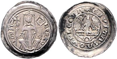 Aquileia, Bertoldi 1218-1251 - Mince, medaile a papírové peníze