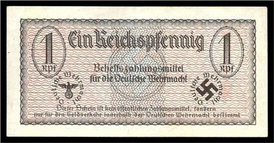 Behelfszahlungsmittel für die deutsche Wehrmacht - Münzen, Medaillen und Papiergeld