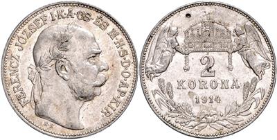 Franz Josef I. (ca. 117 Stk. AR) - Münzen, Medaillen und Papiergeld