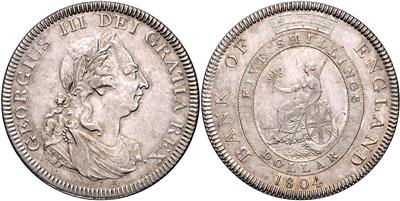 George III. 1760-1820 - Münzen, Medaillen und Papiergeld
