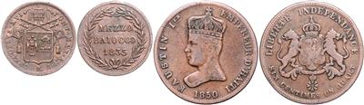 International (ca. 51 Stk., davon 12 AR) - Münzen, Medaillen und Papiergeld