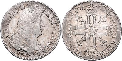 Ludwig XIV. 1643-1715 - Münzen, Medaillen und Papiergeld