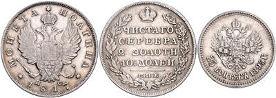 Russland - Münzen, Medaillen und Papiergeld