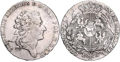 Stanislaus August Poniatowski 1764-1795 - Mince, medaile a papírové peníze