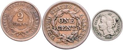 USA - Münzen, Medaillen und Papiergeld
