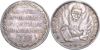 Venedig, Alvise VI. Mocenigo 1763-1778 - Coins, medals and paper money