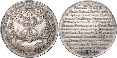 Bistum Olmütz, Kardinal Ferdinand Julius von TroyerGriesbach 1745-1758 - Monete e medaglie - Collezione di monete d'oro e pezzi d'argento selezionati