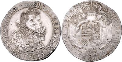 Brabant, Albert und Isabella 1598-1621 - Münzen und Medaillen - Sammlung Goldmünzen und ausgewählte Silberstücke