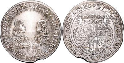 Eggenberg, Johann Christian und Johann Seyfried 1652-1658 - Münzen und Medaillen - Sammlung Goldmünzen und ausgewählte Silberstücke