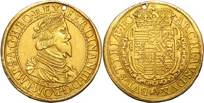 Ferdinand III. 1637-1657, GOLD - Münzen und Medaillen - Sammlung Goldmünzen und ausgewählte Silberstücke