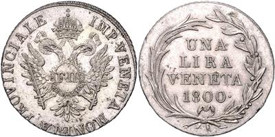 Franz II. 1792-1804 - Mince a medaile - Sbírka zlatých mincí a vybraných stříbrných mincí