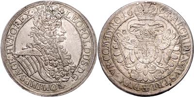 Leopold I. 1657-1705 - Münzen und Medaillen - Sammlung Goldmünzen und ausgewählte Silberstücke