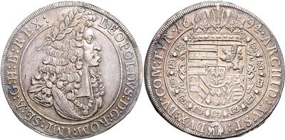 Leopold I. 1657-1705 - Münzen und Medaillen - Sammlung Goldmünzen und ausgewählte Silberstücke