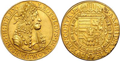 Leopold I. 1657-1705, GOLD - Münzen und Medaillen - Sammlung Goldmünzen und ausgewählte Silberstücke