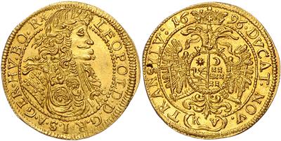 Leopold I. 1657-1705, GOLD - Münzen und Medaillen - Sammlung Goldmünzen und ausgewählte Silberstücke