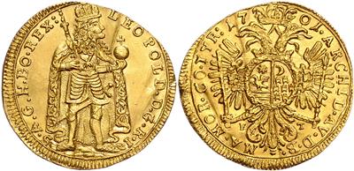 Leopold I. 1657-1705, GOLD - Münzen und Medaillen - Sammlung Goldmünzen und ausgewählte Silberstücke