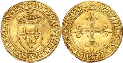 Louis XII. 1498-1515, GOLD - Monete e medaglie - Collezione di monete d'oro e pezzi d'argento selezionati