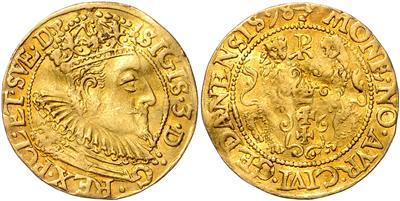 Sigismund III. 1587-1627, GOLD - Mince a medaile - Sbírka zlatých mincí a vybraných stříbrných mincí