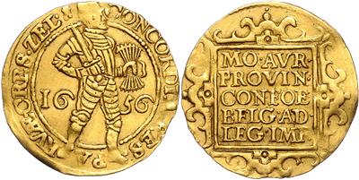 Zeeland, Generalstaaten, GOLD - Monete e medaglie - Collezione di monete d'oro e pezzi d'argento selezionati
