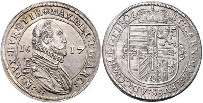 Eh. Maximilian - Mince, medaile a bankovky