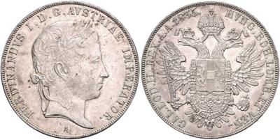 Ferdinand I. - Mince, medaile a bankovky
