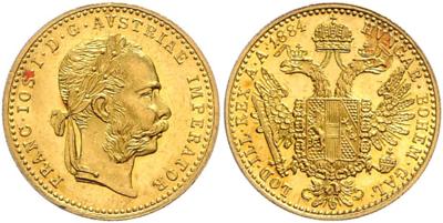 Franz Josef I. GOLD - Mince, medaile a bankovky