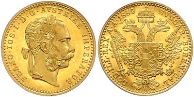 Franz Josef I. GOLD - Mince, medaile a bankovky