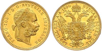 Franz Josef I. GOLD - Mince, medaile a bankovky