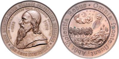 Jan Amos Komensky, genannt Comenius, 1592-1670 - Coins, medals and paper money