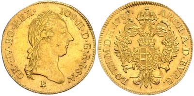 Josef II. GOLD - Mince, medaile a bankovky